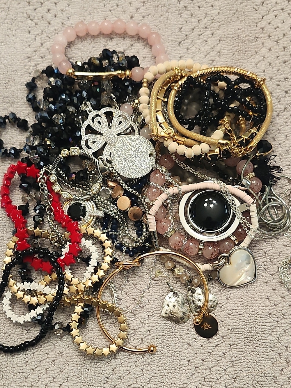 Mixed Lot Women’s Jewelry Multi-Color And Style 0207